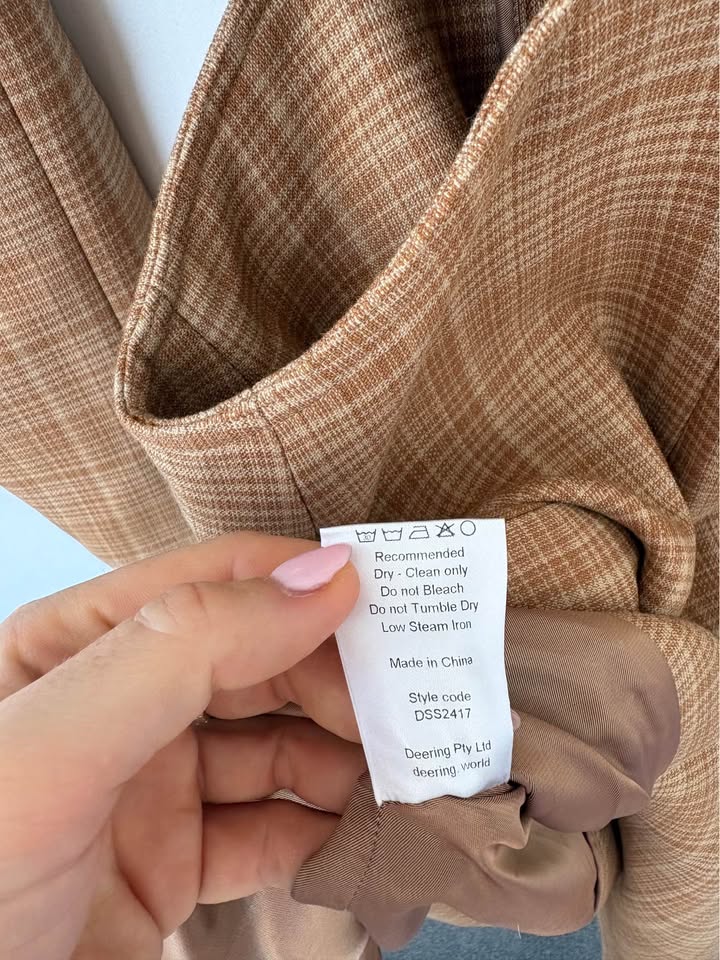 Deering Coat - size small BNWT