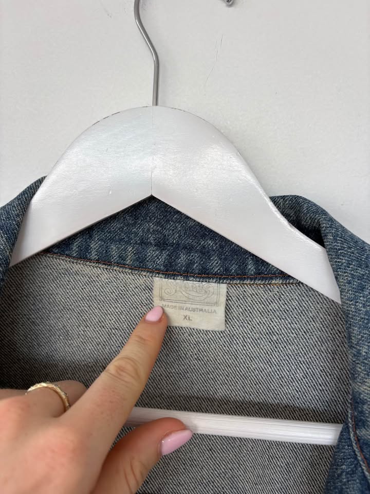Stereo Denim Jacket - size XL