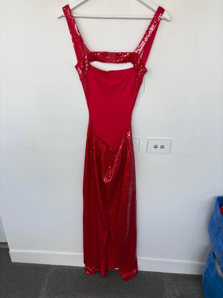 Meshki Sequin Maxi Dress - size small