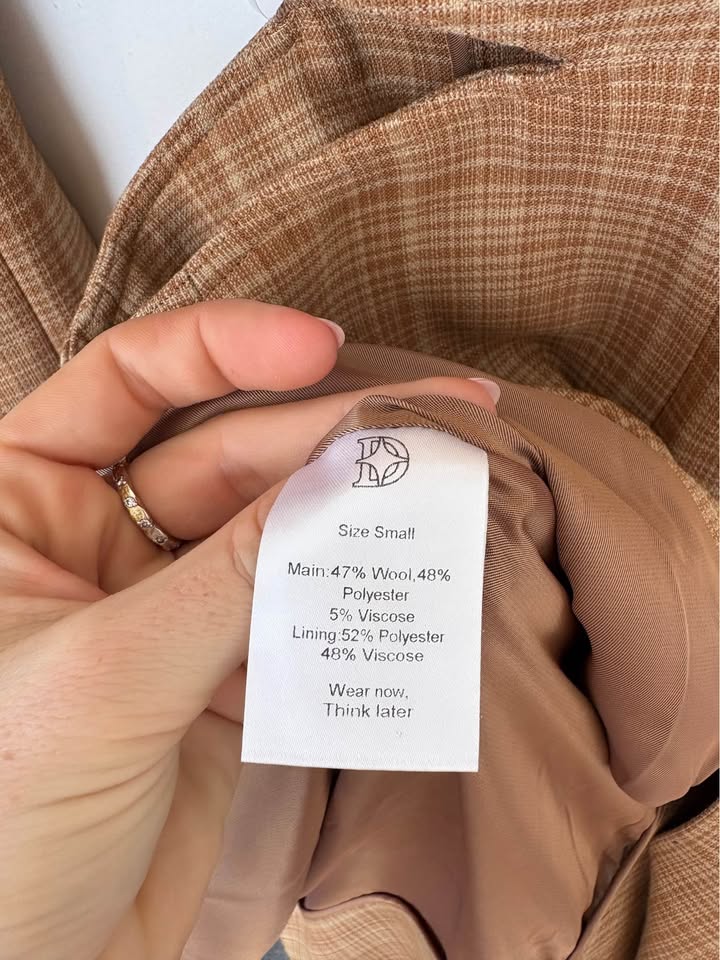 Deering Coat - size small BNWT