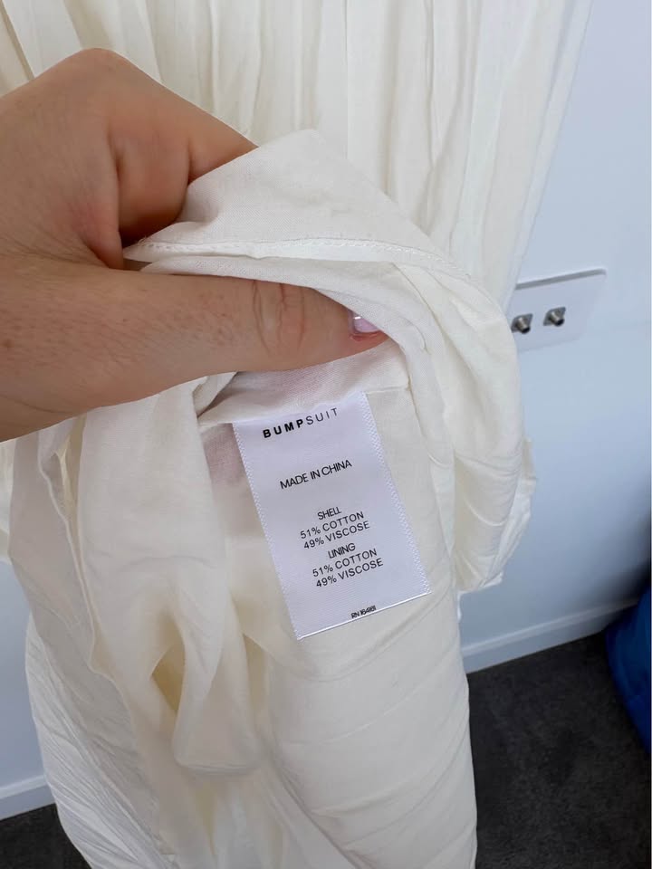 Bumpsuit Maxi Dress - size small BNWT