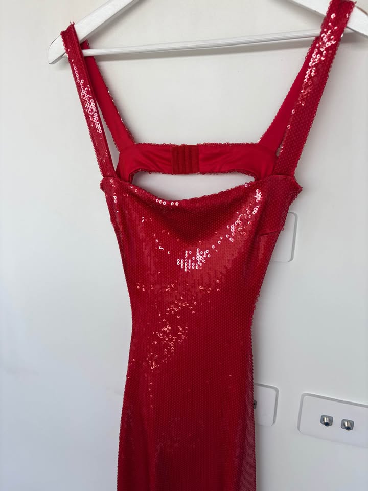 Meshki Sequin Maxi Dress - size small