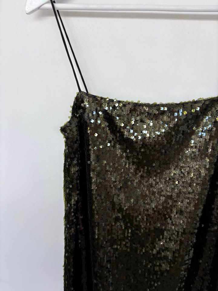 Shona Joy Sequin Mini - size 8