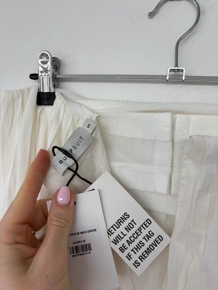 Bumpsuit Maxi Dress - size small BNWT