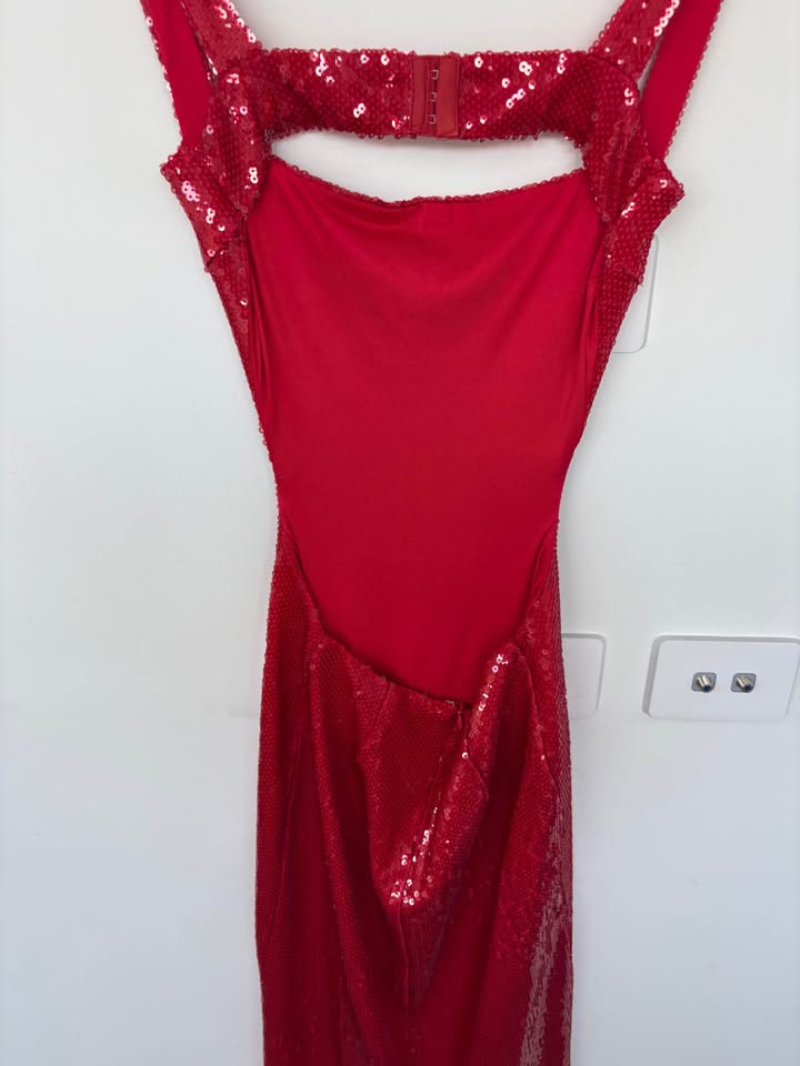 Meshki Sequin Maxi Dress - size small