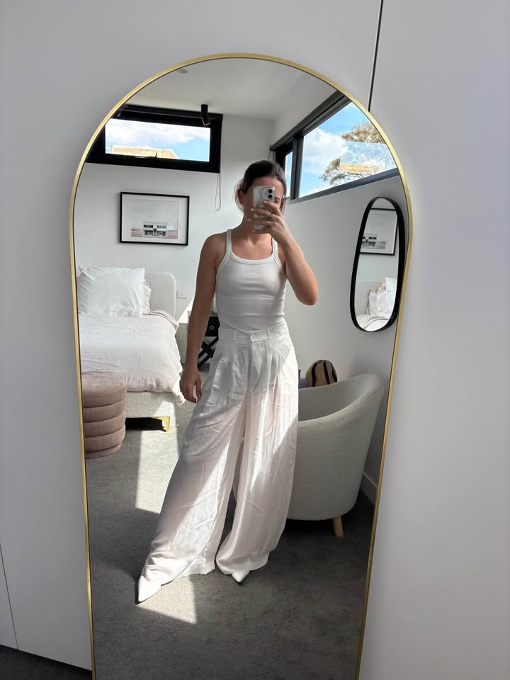 Maison Essentials Silk Pants - size medium