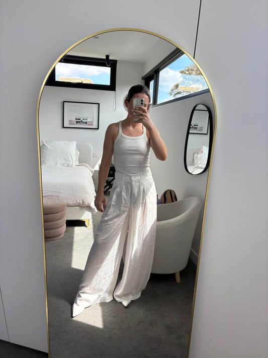 Maison Essentials Silk Pants - size medium