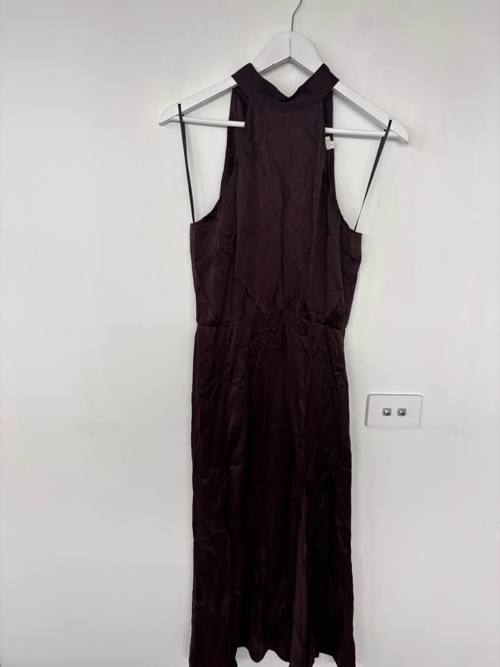 Zimmermann Plum Maxi Dress Silk - size 1