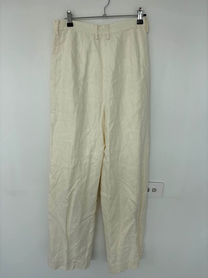 Oroton Linen Pants - size 8