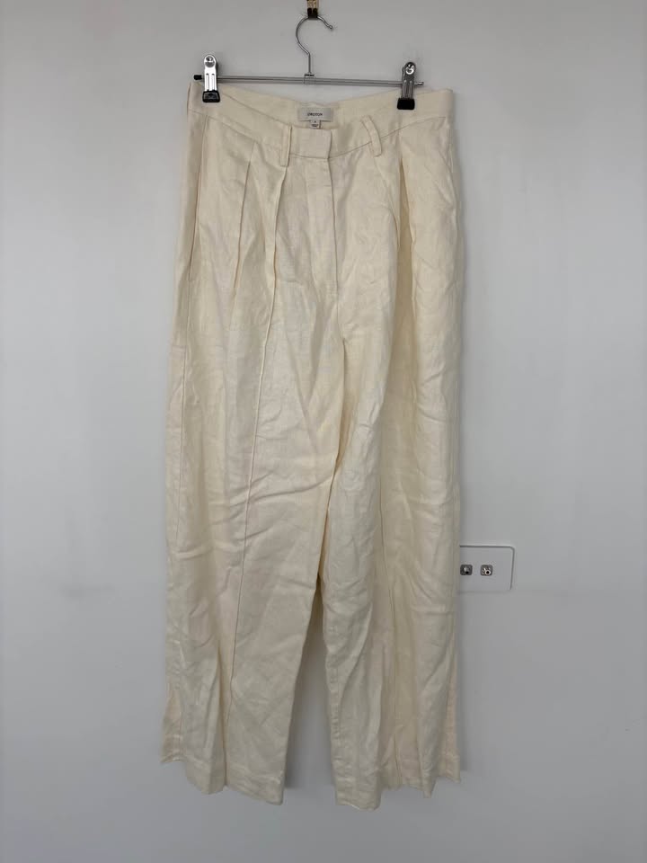 Oroton Linen Pants - size 8