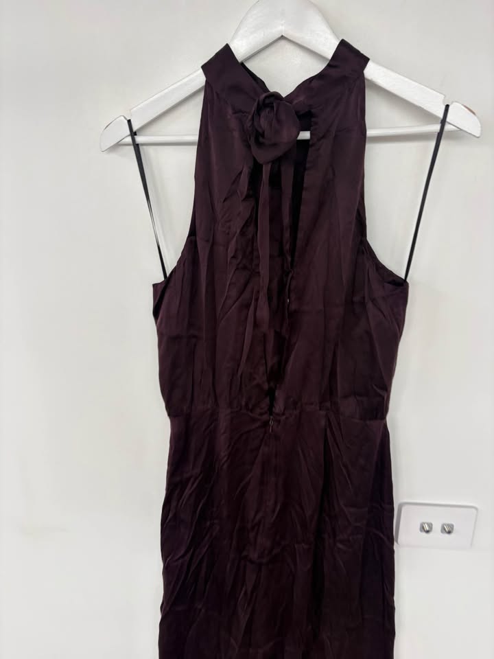 Zimmermann Plum Maxi Dress Silk - size 1