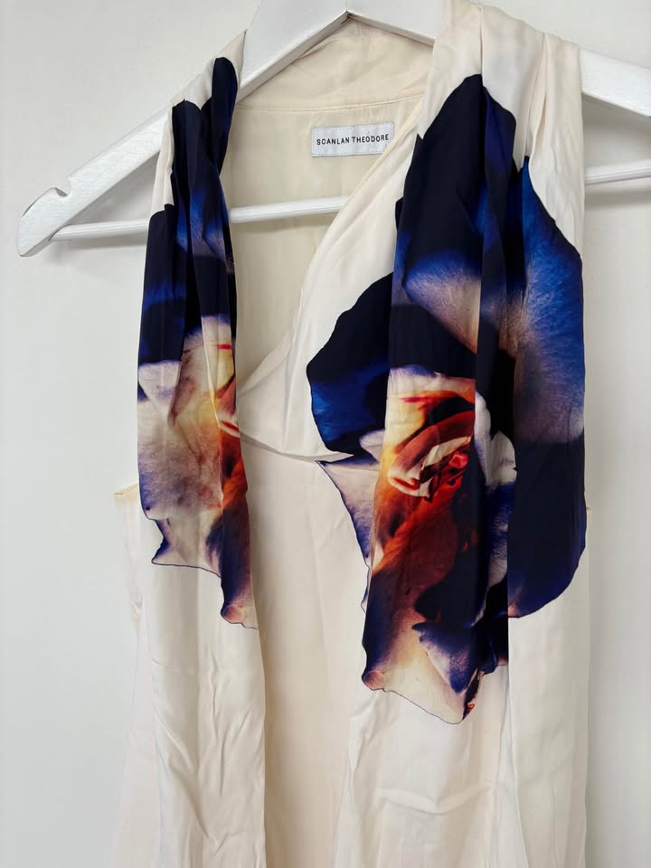 Scanlan Theodore Silk Cami - size 10