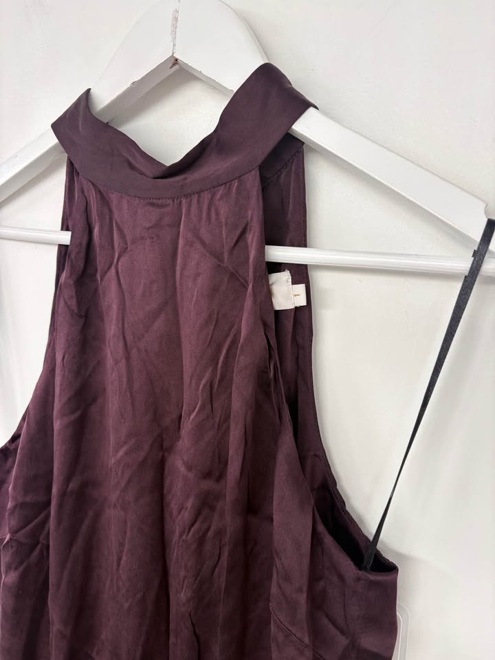 Zimmermann Plum Maxi Dress Silk - size 1