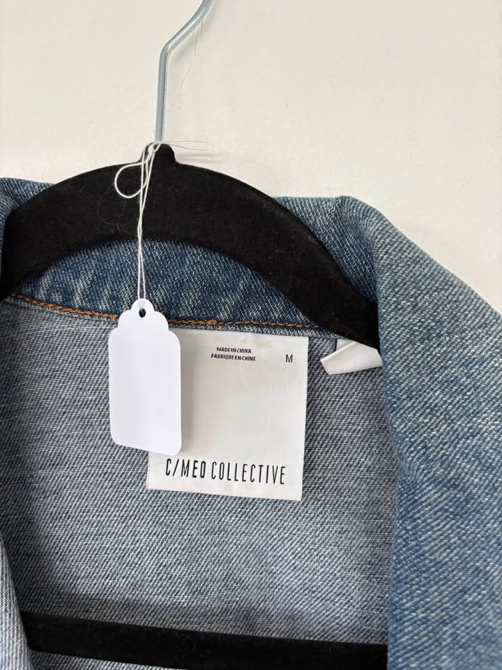 Cmeo Collective Denim Jacket - size medium