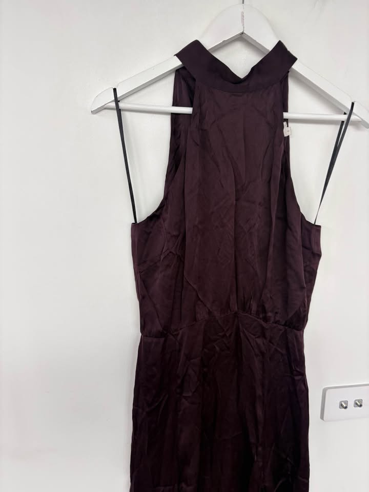 Zimmermann Plum Maxi Dress Silk - size 1