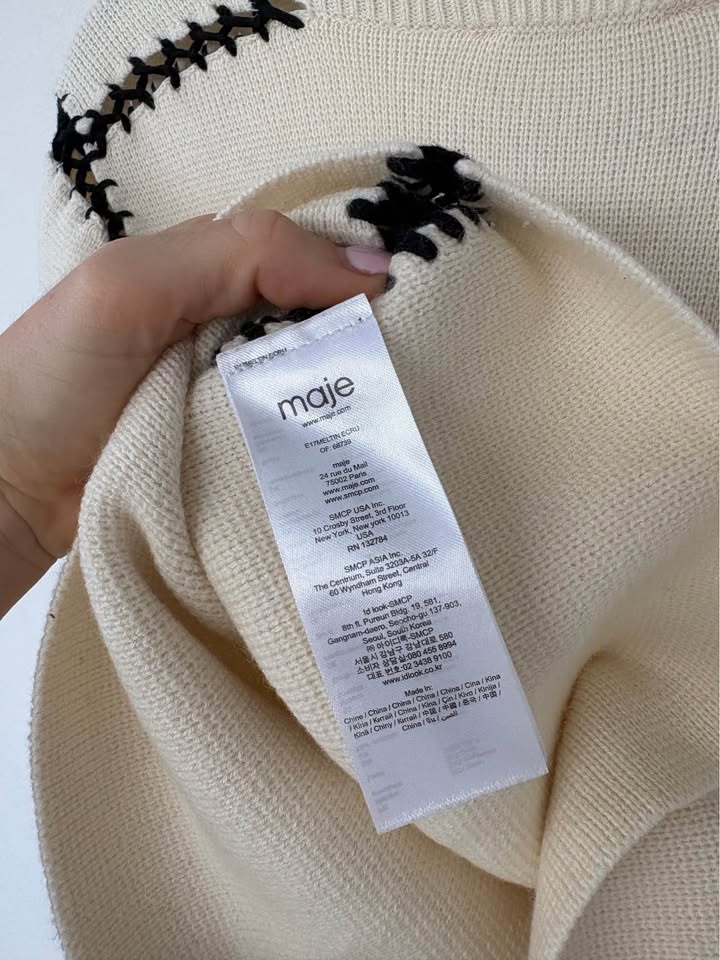 Maje Knit - size 3 (12)