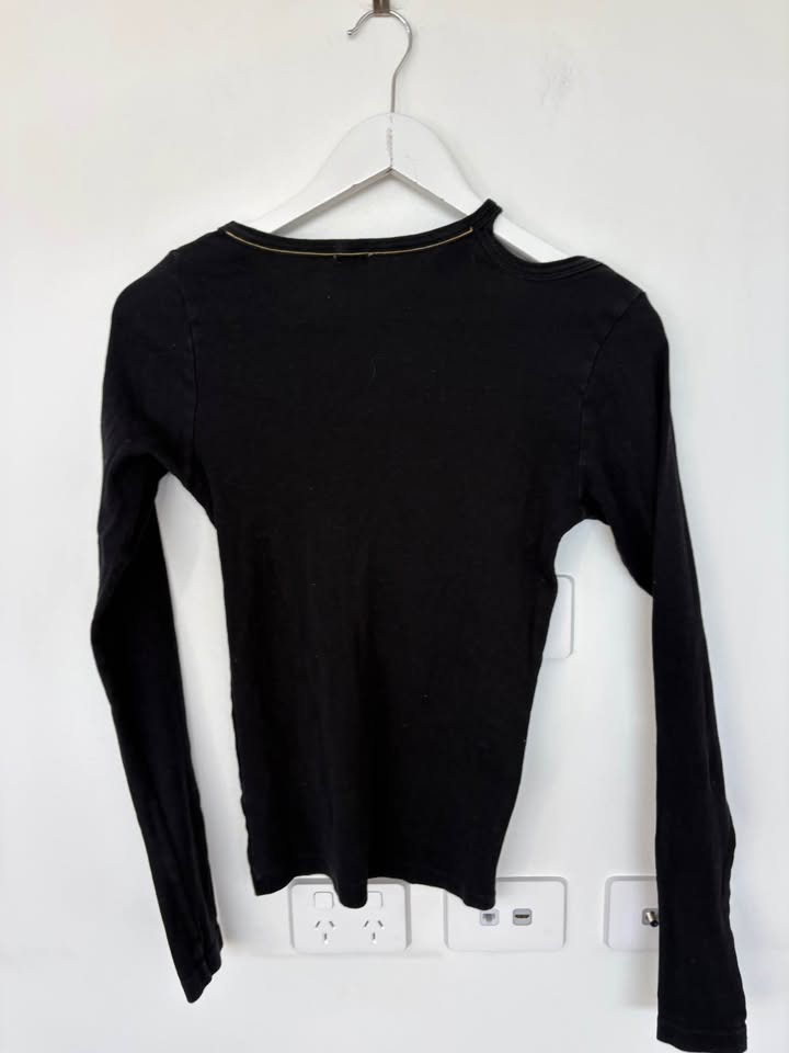 Bassike Top - size XXS