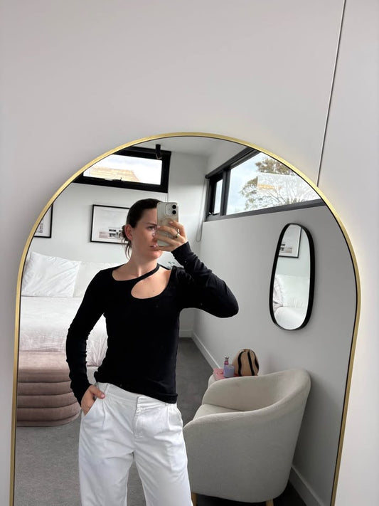 Bassike Top - size XXS