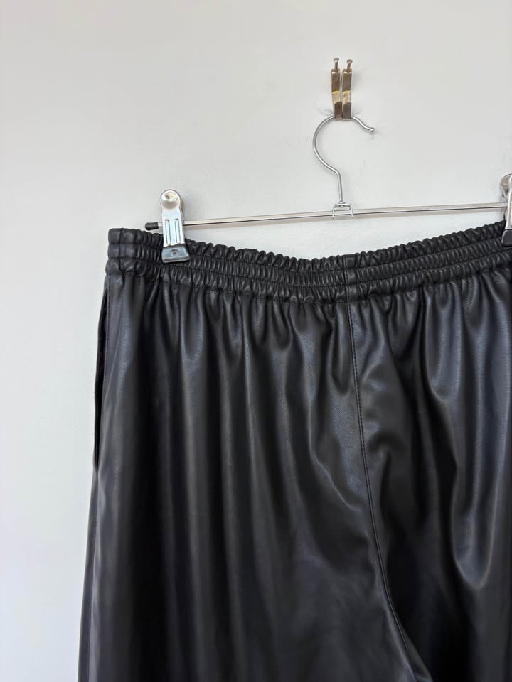 Elka Collective Faux Leather Pants - size 8