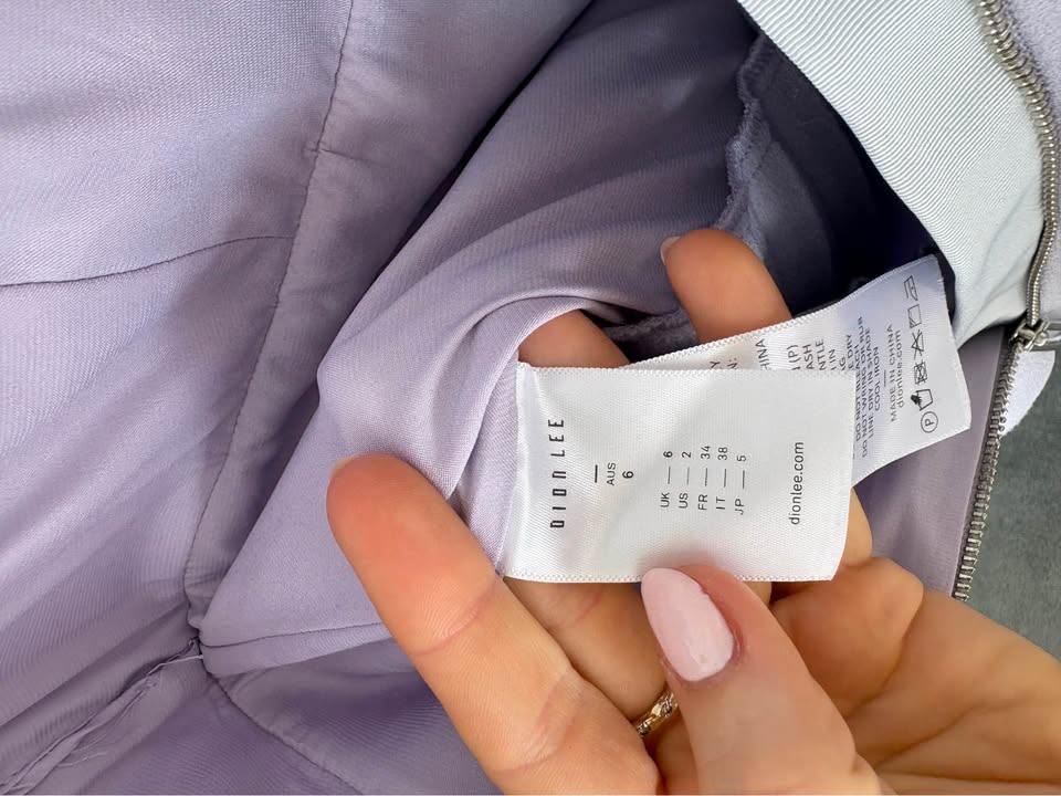 Dion Lee Mini Dress - size 6