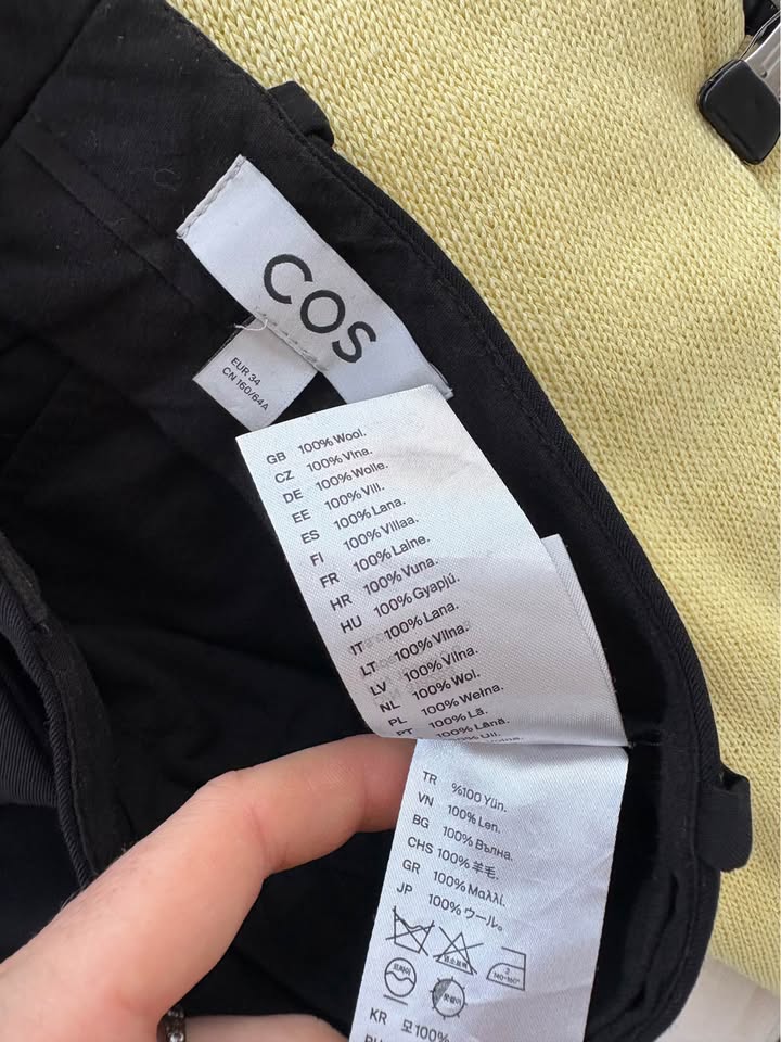 Cos wool pants - size 34 (6)