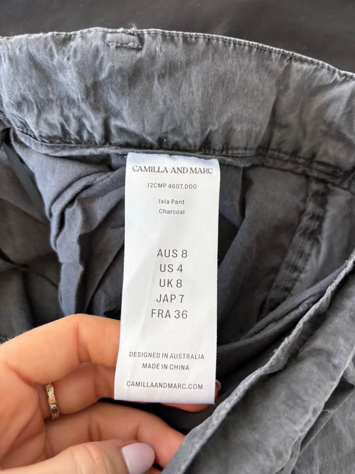 Camilla and Marc Cargo Pants - size 8