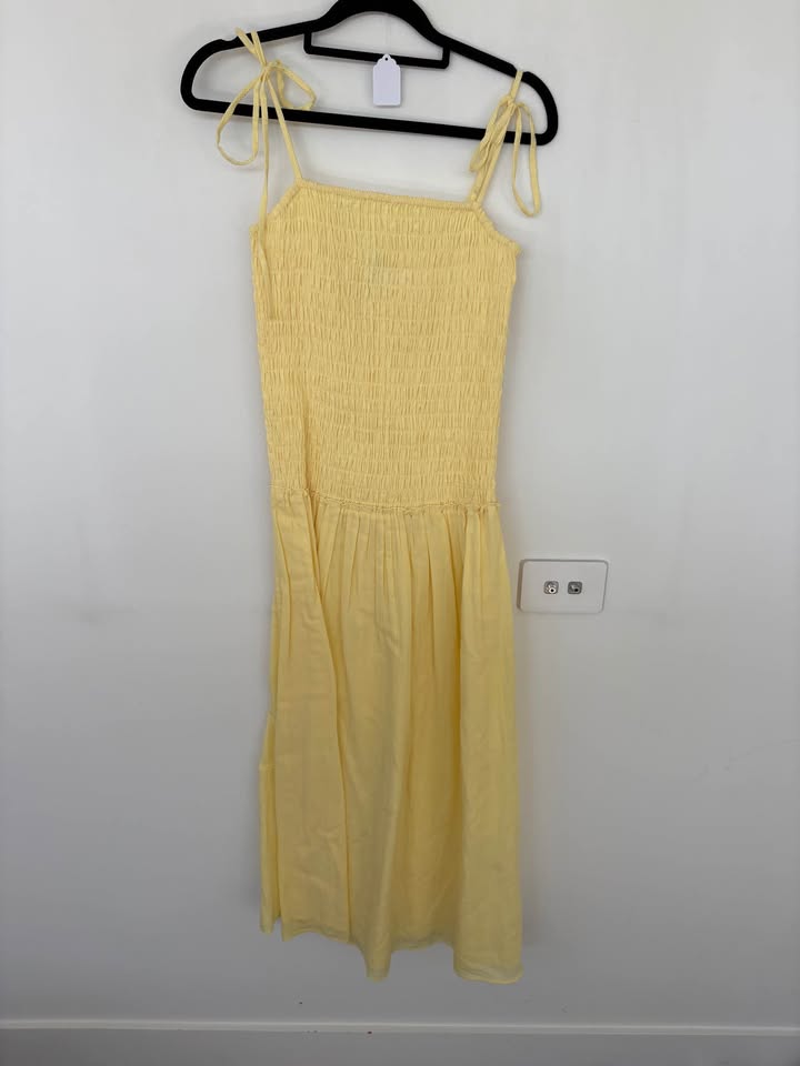 Steele Yellow Dress - size medium BNWT