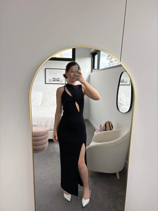 Misha Crepe Knit Maxi - size XS