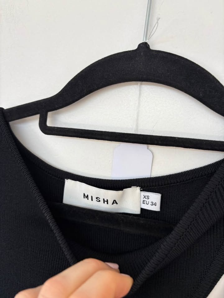 Misha Crepe Knit Maxi - size XS
