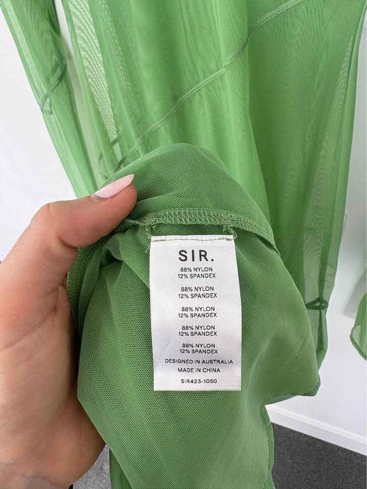 Sir the label mesh dress - size 0
