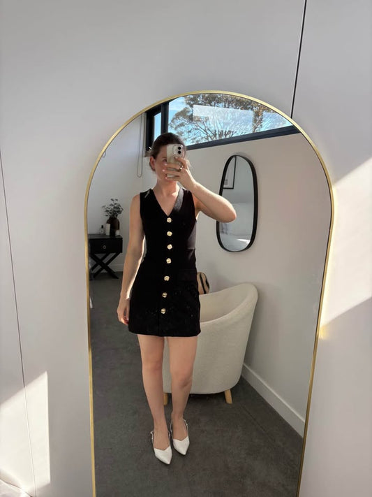 Husk Mini Dress - size 6
