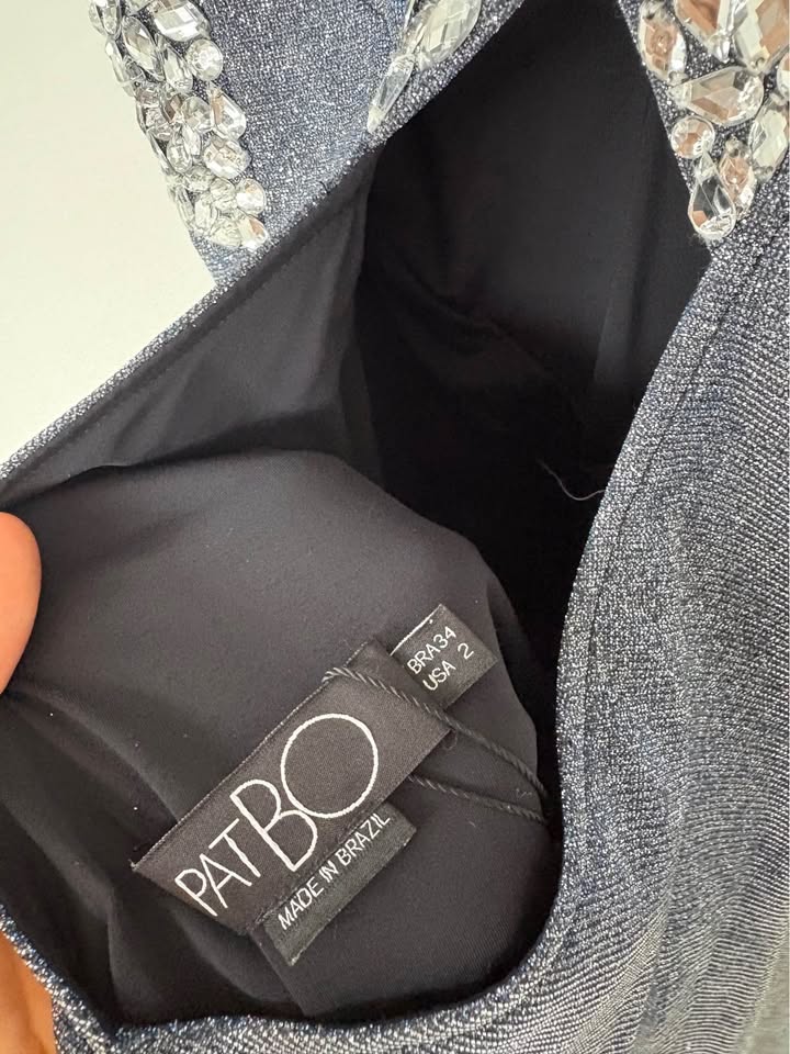 Pat Boa Mini Dress - size 6