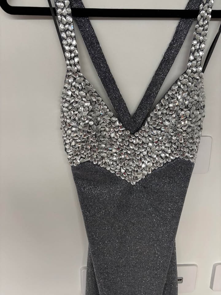 Pat Boa Mini Dress - size 6