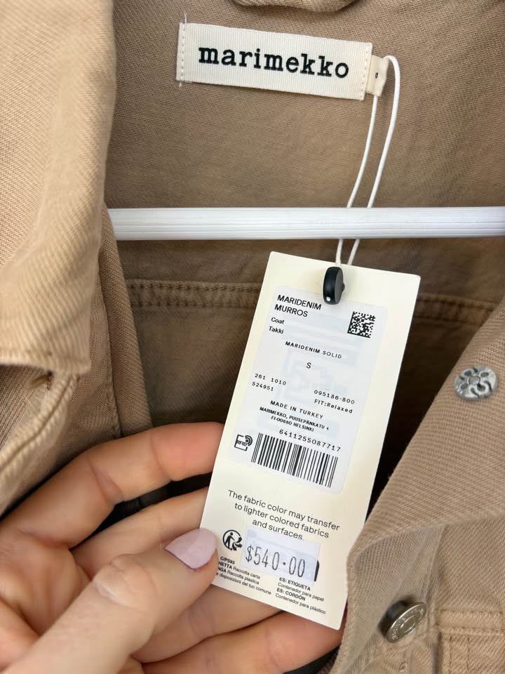 Marimekko Jacket - size small BNWT