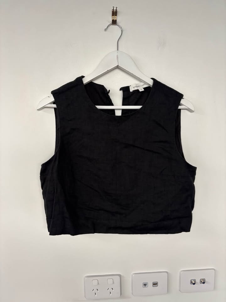 Assembly Linen Crop - size 10