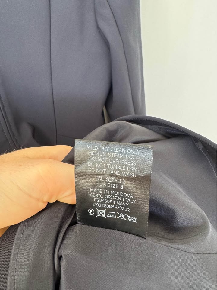 Scanlan Theodore Navy Mini - size 12