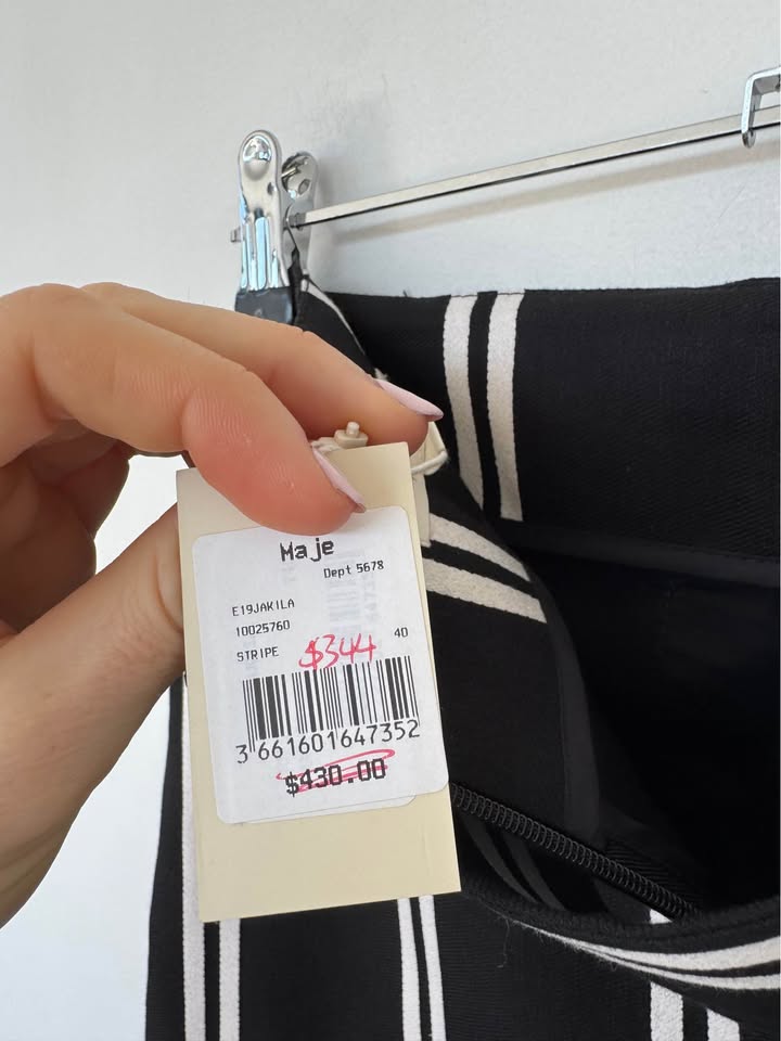 Maje Skirt - size 40 (large) BNWT