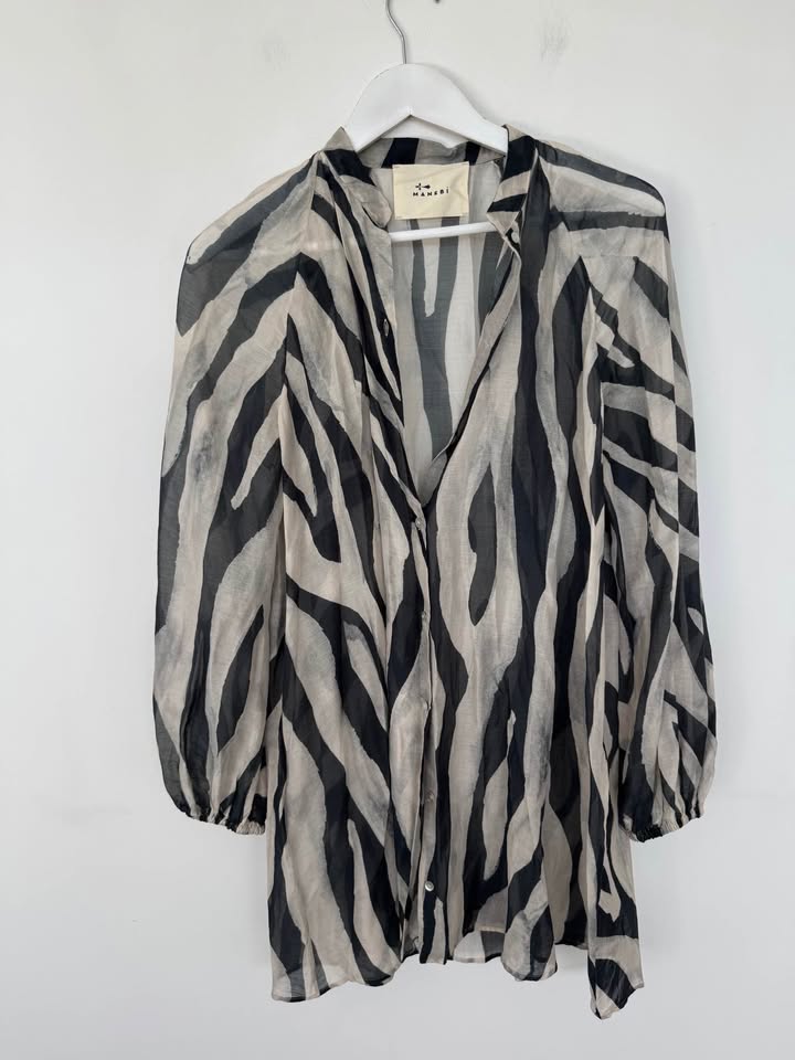 Manebi Shirt Dress - size large