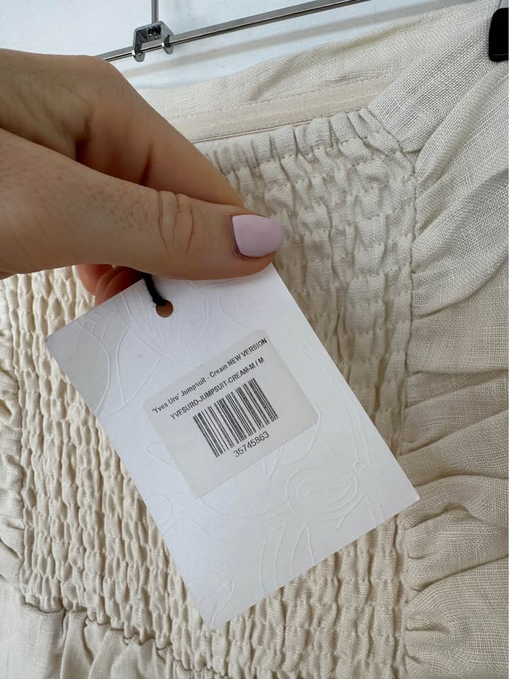 Second Summer Linen Jumpsuit - size medium BNWT