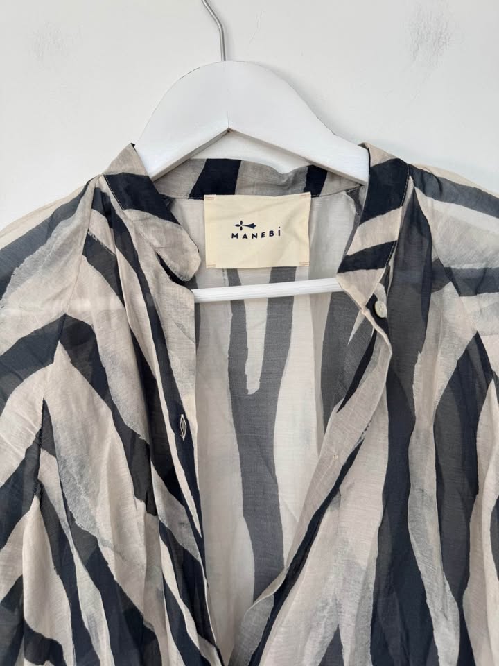 Manebi Shirt Dress - size large