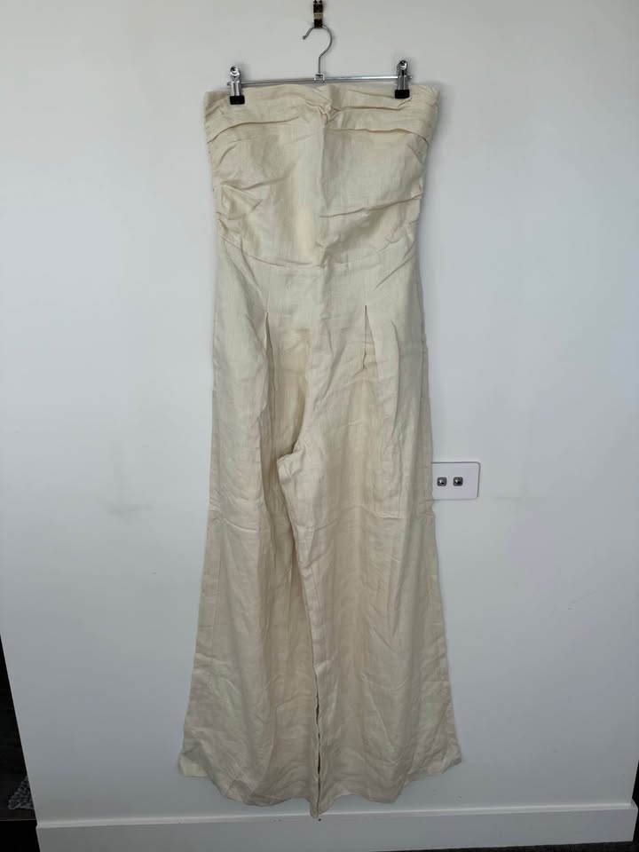 Second Summer Linen Jumpsuit - size medium BNWT