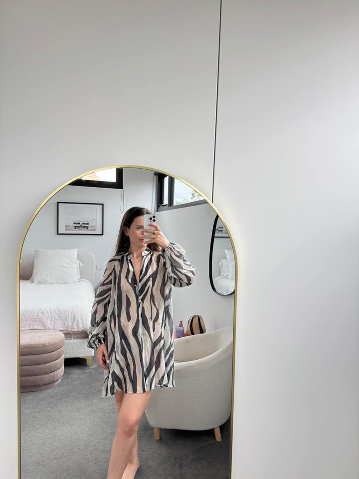 Manebi Shirt Dress - size large