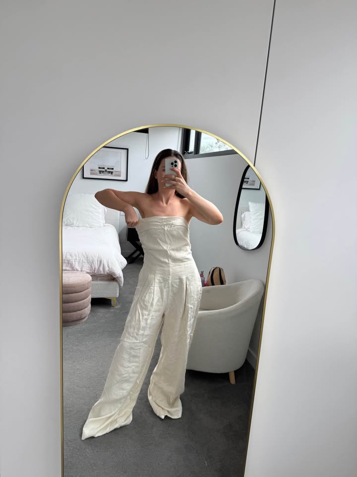 Second Summer Linen Jumpsuit - size medium BNWT