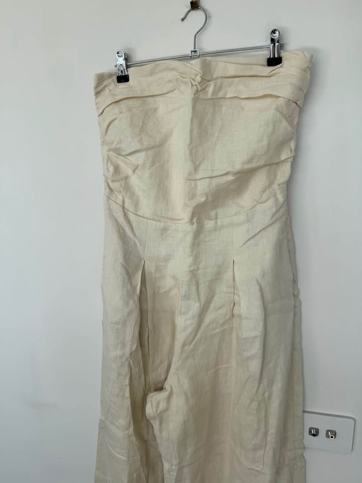 Second Summer Linen Jumpsuit - size medium BNWT