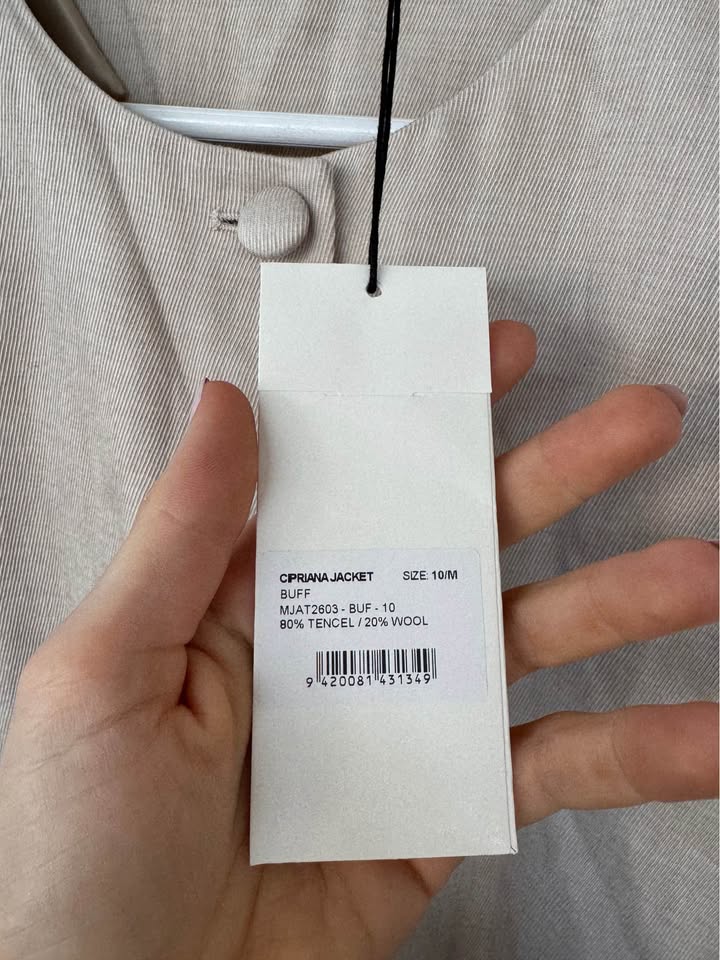 Marle Jacket - size 10 BNWT