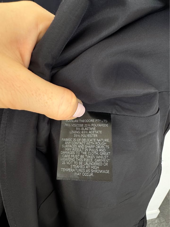 Scanlan Theodore Navy Mini - size 12