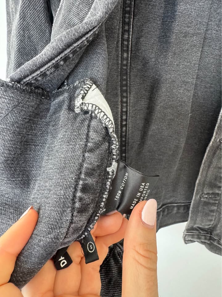 GRLFRND Denim Jacket - size small