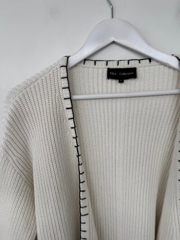 Elka Collective Knit Cardigan - size 8