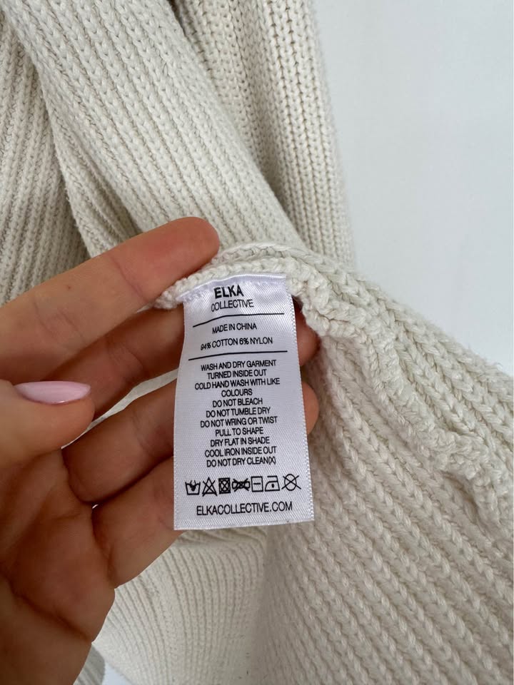Elka Collective Knit Cardigan - size 8