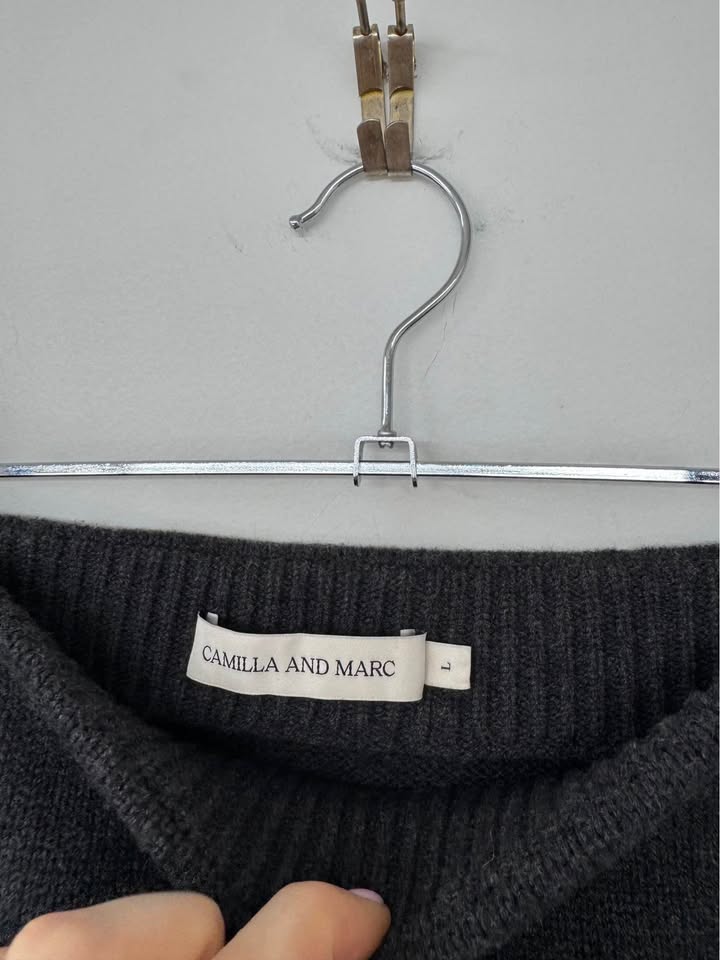 Camilla and Marc Charcoal Skirt - size large